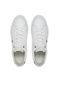 TOMMY HILFIGER - Tommy Hilfiger Sneakersy Essential Chic Court Sneaker FW0FW08579 Biały. Kolor: biały. Materiał: skóra #6