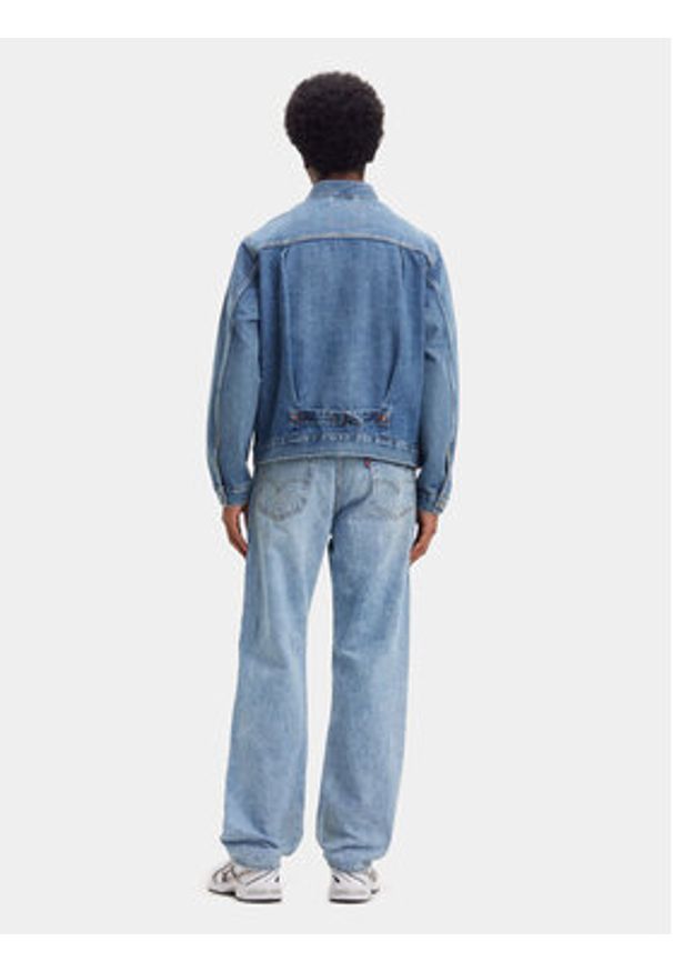 Levi's® Kurtka jeansowa A3174-0004 Niebieski Loose Fit. Kolor: niebieski. Materiał: bawełna