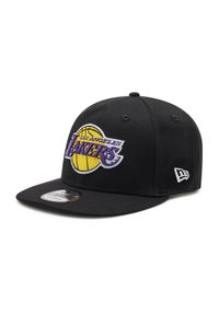 New Era Czapka z daszkiem 9Fifty Los Angeles Lakers 60245408 Czarny. Kolor: czarny. Materiał: materiał #1