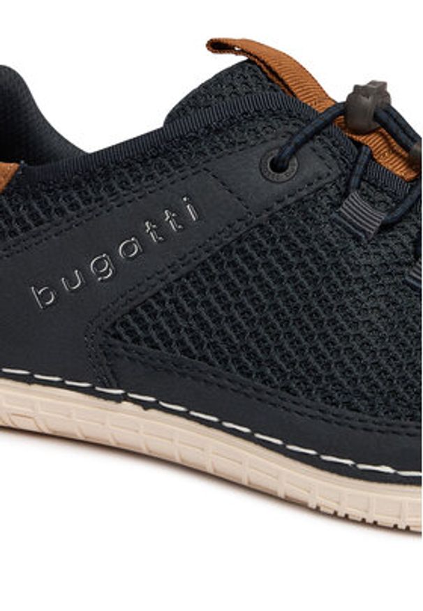 Bugatti Półbuty 325-AFF12-6900 Granatowy. Kolor: niebieski. Materiał: skóra