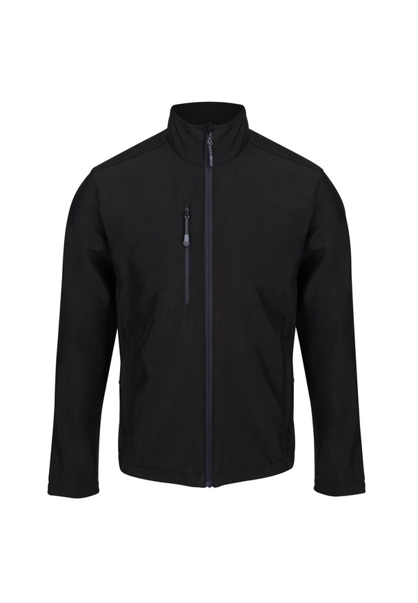 Regatta - Kurtka Softshellowa Męska. Kolor: czarny. Materiał: softshell. Sport: turystyka piesza