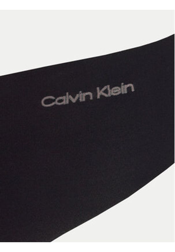 Calvin Klein Underwear Komplet 3 par stringów 000QD3558E Czarny. Kolor: czarny. Materiał: syntetyk