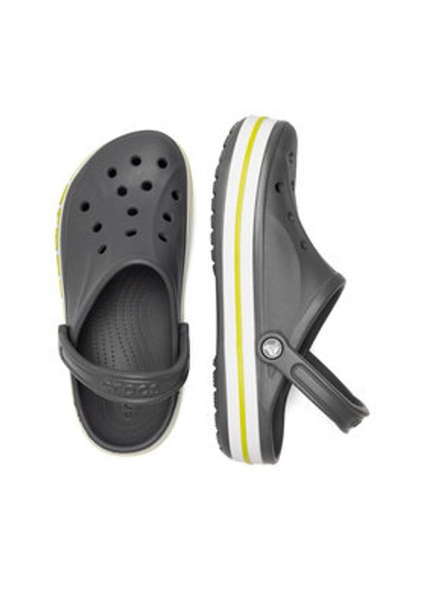 Crocs Klapki BAYABAND CLOG 205089-0GX Szary. Kolor: szary. Materiał: materiał, syntetyk