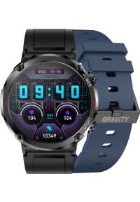 Smartwatch Gravity Zegarek męski SMARTWATCH GRAVITY GT21-5 BK/BU/BK. Rodzaj zegarka: smartwatch #1