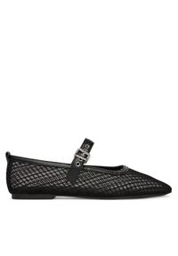 Tommy Jeans Baleriny Tjw Mesh Maryjane Ballerina EN0EN02872 Czarny. Kolor: czarny. Materiał: materiał #1