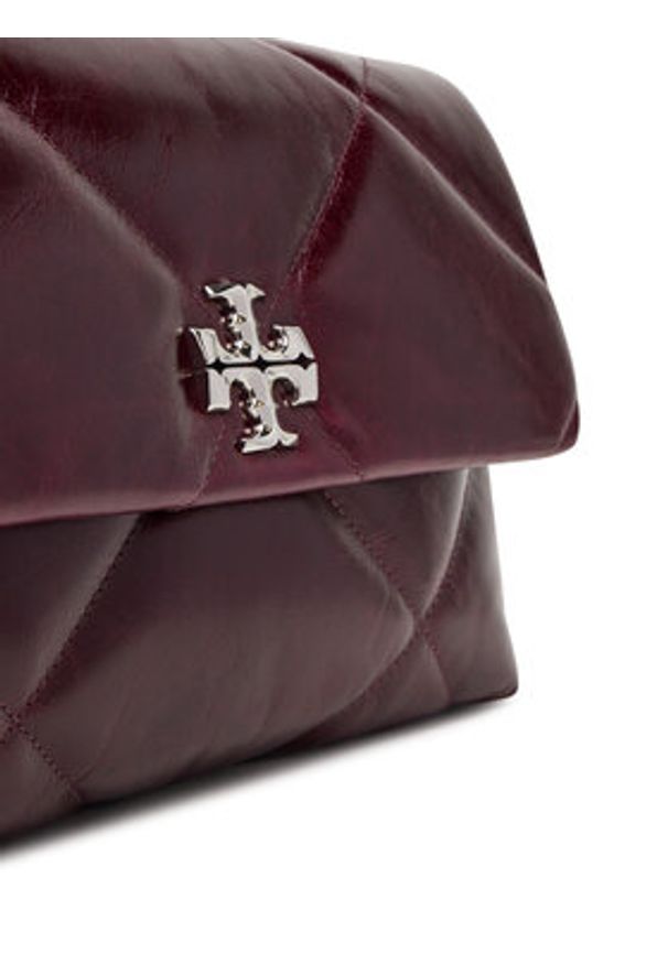 Tory Burch Torebka 169325 Bordowy. Kolor: czerwony. Materiał: skórzane