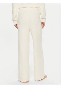 Calvin Klein Spodnie piżamowe 000QS7338E Écru Relaxed Fit. Materiał: syntetyk