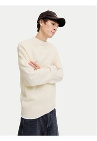 Jack & Jones - Jack&Jones Sweter Urban 12278942 Écru Relaxed Fit. Materiał: bawełna #3