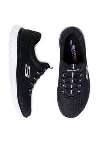 skechers - Skechers Sneakersy Summits 12980/BKW Czarny. Kolor: czarny. Materiał: materiał #2