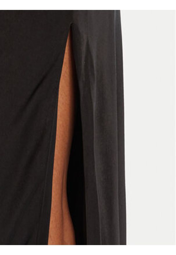 BARDOT - Bardot Sukienka wieczorowa Similina Halter Maxi 59919DB Czarny Regular Fit. Typ kołnierza: dekolt halter. Kolor: czarny. Materiał: syntetyk. Styl: wizytowy. Długość: maxi