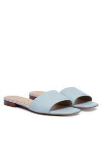 Lauren Ralph Lauren - LAUREN RALPH LAUREN Klapki 802959143011 Niebieski jasny. Kolor: niebieski. Materiał: skóra #2