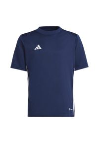 Adidas - Koszulka dla dzieci adidas Tabela 23 Jersey. Kolor: wielokolorowy, niebieski, biały. Materiał: jersey. Sport: piłka nożna #1