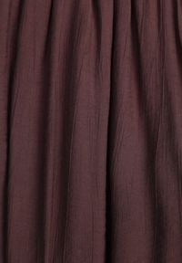 Renee - Brązowe Spodnie High Waist o Kroju Balloon Mezesha. Okazja: na co dzień. Stan: podwyższony. Kolor: brązowy. Długość: krótkie. Styl: boho, casual #5