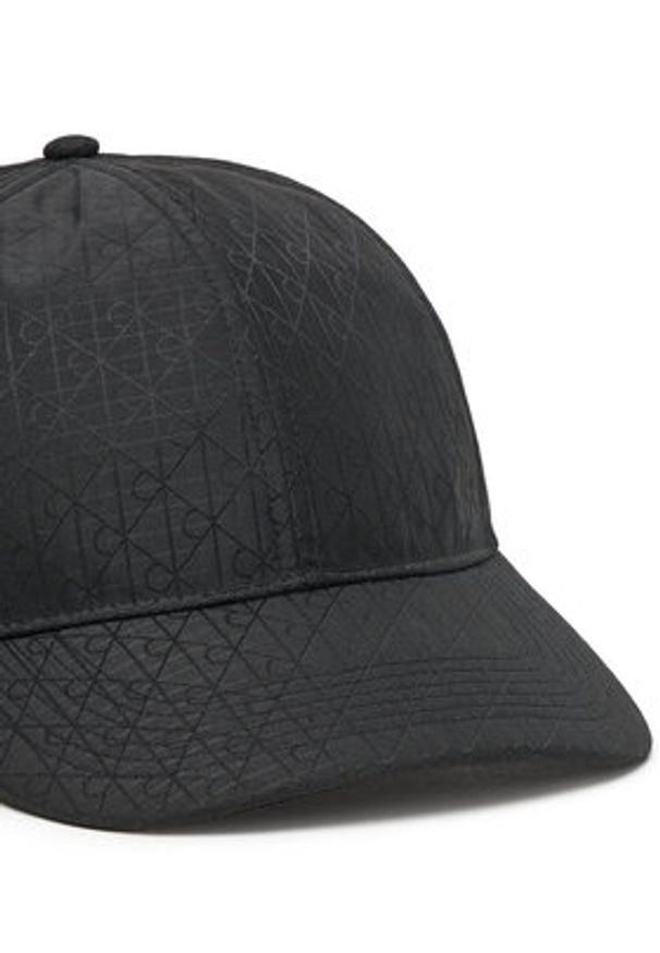 Calvin Klein Czapka z daszkiem Emblem Ripstop LV04D5067G Czarny. Kolor: czarny. Materiał: poliester