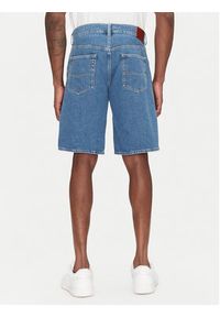 Pepe Jeans Szorty jeansowe PM801176 Niebieski Loose Fit. Kolor: niebieski. Materiał: bawełna #5