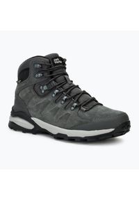 Buty trekkingowe męskie Jack Wolfskin Refugio Texapore Mid. Kolor: szary. Sport: turystyka piesza #1