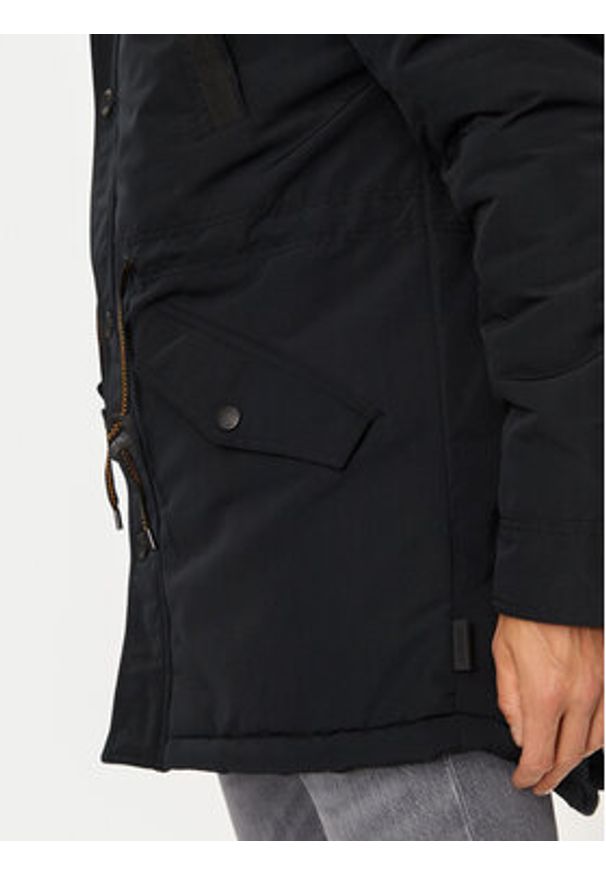 INDICODE Parka Callen 15-730 Czarny Regular Fit. Kolor: czarny. Materiał: syntetyk