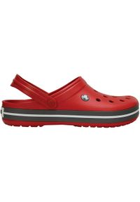 Chodaki Crocs Crocband. Kolor: czerwony, wielokolorowy, szary