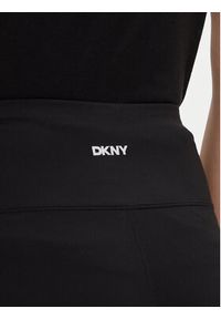 DKNY Sport Legginsy DP3P1883 Czarny Slim Fit. Kolor: czarny. Materiał: syntetyk. Styl: sportowy