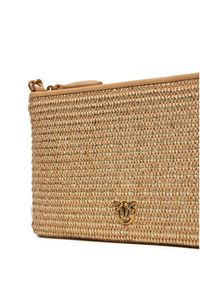 Pinko - PINKO Torebka Flat Horizontal Mini PE 25 PCPL 104277 A2CE Złoty. Kolor: złoty #4