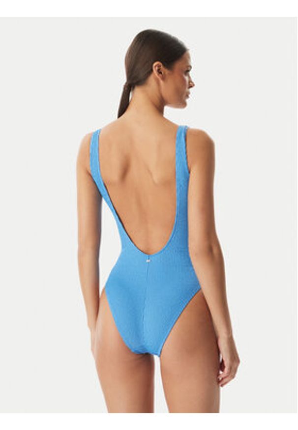 TOMMY HILFIGER - Tommy Hilfiger Strój kąpielowy UW0UW06522 Niebieski jasny. Kolor: niebieski. Materiał: syntetyk