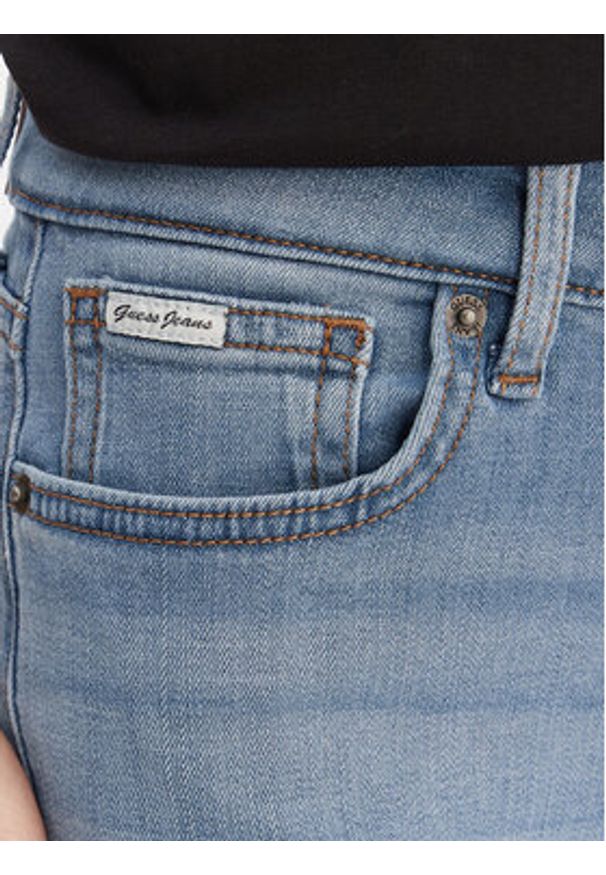 Guess Jeans Jeansy W5YA92 D7043 Niebieski Slim Fit. Kolor: niebieski