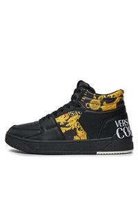 Versace Jeans Couture Sneakersy 75YA3SJ7 Czarny. Kolor: czarny #4