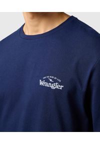 Wrangler - MESKA KOSZULKA WRANGLER GRAPHIC TEE NAVY 112362367 #4