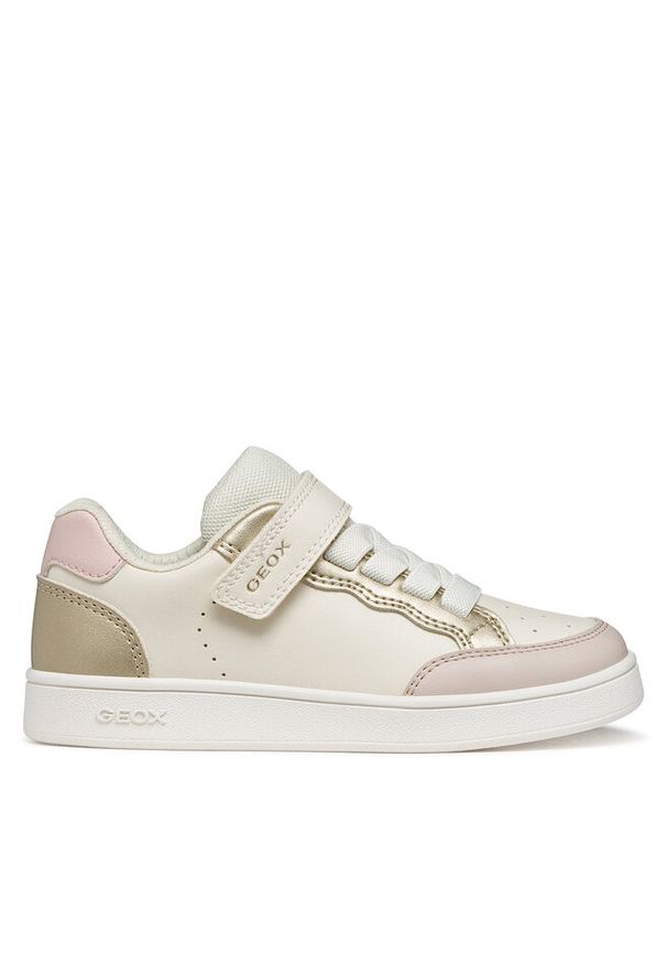 Sneakersy Geox. Kolor: kremowy