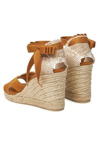 Castañer Espadryle Bailey/8/002 025633 Brązowy. Kolor: brązowy. Materiał: materiał #2