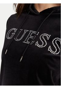 Guess Bluza V4RQ25 K0232 Czarny Regular Fit. Kolor: czarny. Materiał: syntetyk