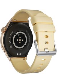 Slowmoose - Smartwatch Weofly Curve złoty. Rodzaj zegarka: smartwatch. Kolor: złoty