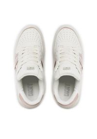 DKNY Sneakersy Olicia K4205683 Biały. Kolor: biały. Materiał: skóra