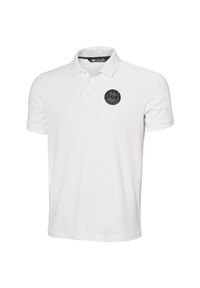 Polo Helly Hansen HP Race 2.0. Typ kołnierza: polo. Kolor: biały #1