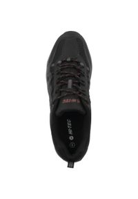 Hi-tec - Buty trekkingowe męskie Hi-Tec Jaguar. Zapięcie: sznurówki. Kolor: czarny. Materiał: guma, materiał, tkanina, syntetyk. Szerokość cholewki: normalna