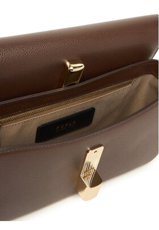 Furla Torebka Iride S WB01826 ARE000 CN 4284S Brązowy. Kolor: brązowy. Materiał: skórzane