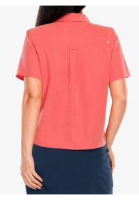 ROYAL ROBBINS - Koszula turystyczna damska Royal Robbins Desert Pucker S/S. Kolor: czerwony