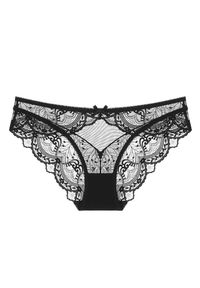 Intica - Figi koronkowe na co dzień i na wyjątkowe okazje Dubica. Kolor: czarny. Materiał: koronka. Wzór: koronka