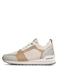 MICHAEL Michael Kors Sneakersy Billie Knit Trainer 43S3BIFS3D Beżowy. Kolor: beżowy. Materiał: materiał #4