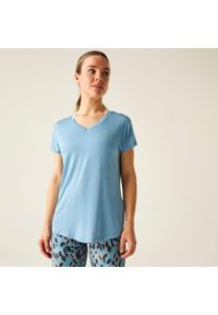 DARE 2B - Damska koszulka Vigilant Lightweight Active. Kolor: niebieski. Materiał: tkanina, skóra. Sport: turystyka piesza, fitness #1