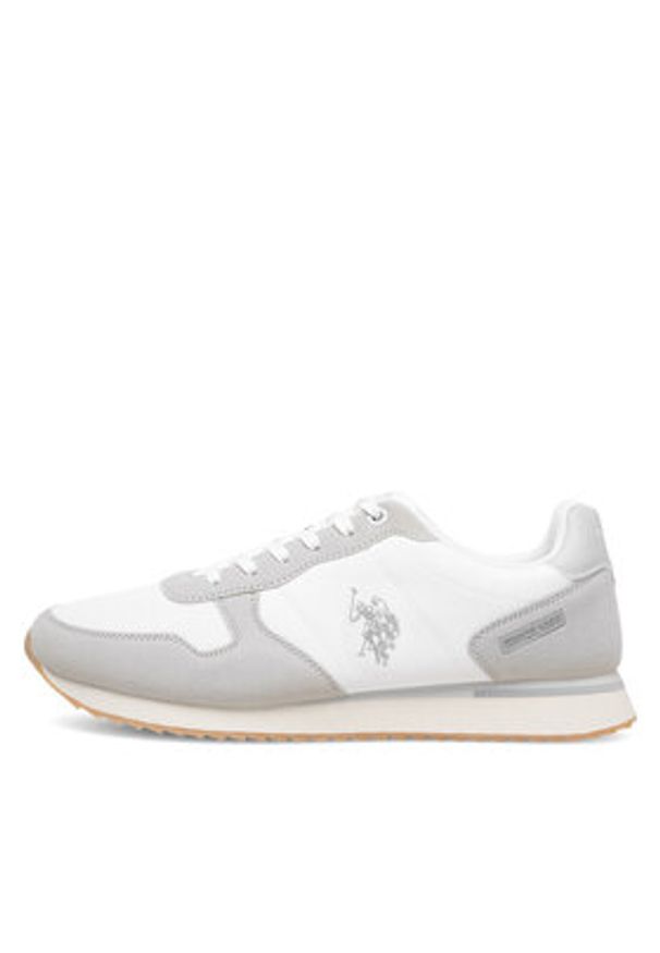U.S. Polo Assn. Sneakersy ALTENA001A Biały. Kolor: biały. Materiał: materiał