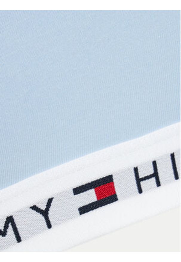 TOMMY HILFIGER - Tommy Hilfiger Biustonosz top UW0UW04143 Niebieski. Kolor: niebieski. Materiał: bawełna