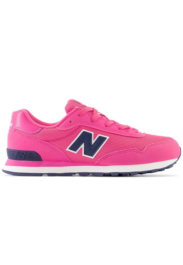 Buty dziecięce New Balance GC515KD – różowe. Okazja: na uczelnię, na co dzień. Kolor: różowy. Materiał: syntetyk, materiał. Szerokość cholewki: normalna