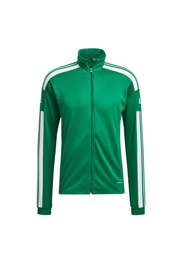 Adidas - Bluza męska adidas Squadra 21 Training. Kolor: biały, zielony, wielokolorowy. Sport: piłka nożna