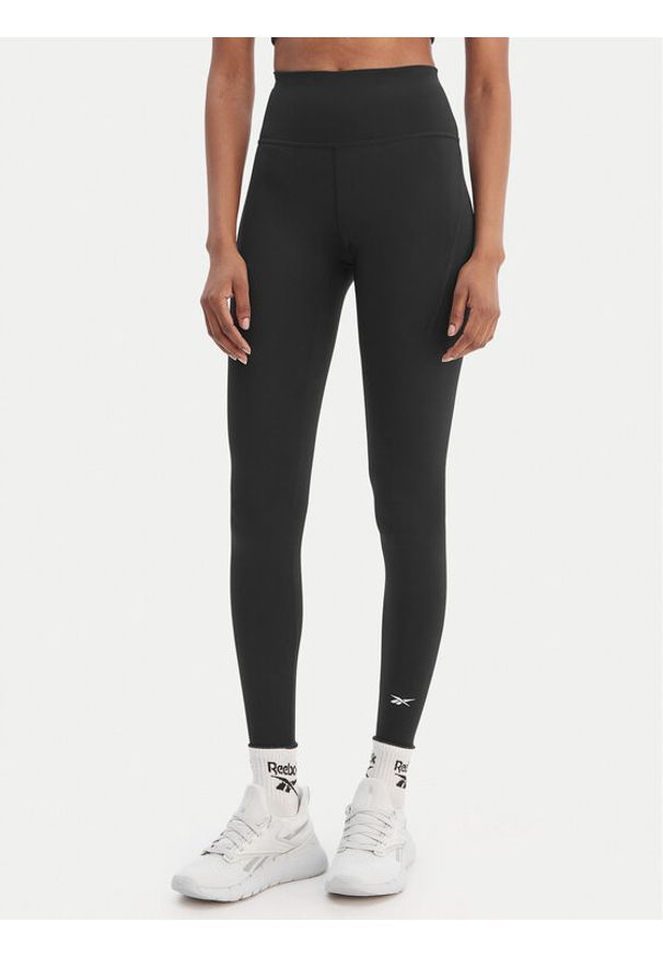 Reebok Legginsy Reebok x Ewa Chodakowska Zuzka RK25619CCW Czarny Slim Fit. Kolor: czarny. Materiał: syntetyk