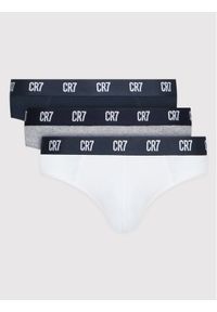 Cristiano Ronaldo CR7 Komplet slipów Basic 8100-66-2112 Kolorowy. Materiał: bawełna. Wzór: kolorowy #1