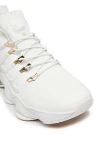 Plein Sport Sneakersy SADS USC0518 STE003N Biały. Kolor: biały. Materiał: materiał #5