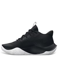 Buty do koszykówki Under Armour Jet '23. Kolor: czarny, wielokolorowy, żółty. Sport: koszykówka