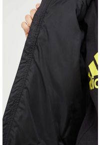 adidas Performance kurtka damska kolor czarny przejściowa. Kolor: czarny. Materiał: materiał #7