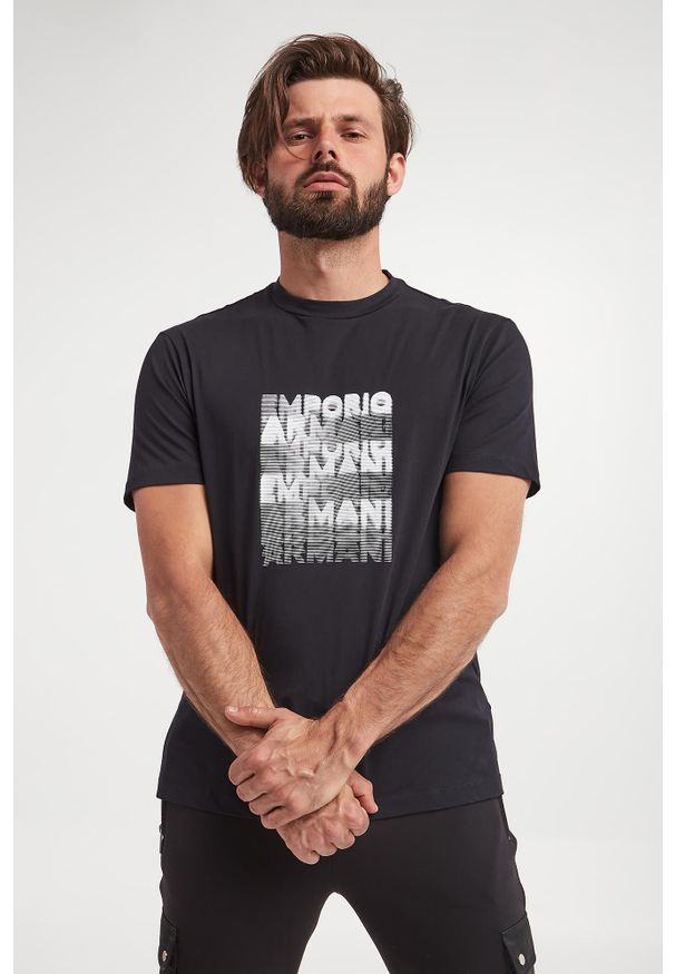 Emporio Armani - T-shirt męski EMPORIO ARMANI